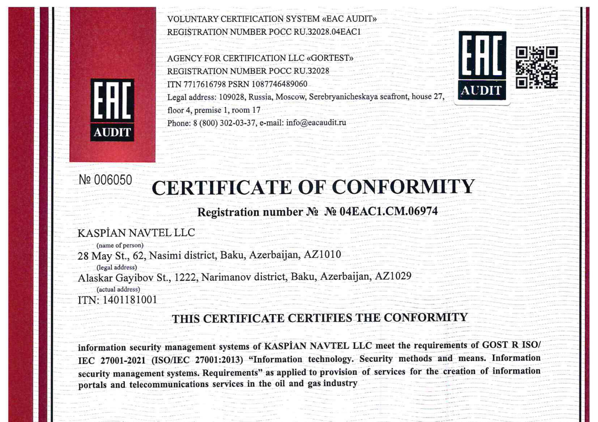 ISO/IEC 27001:2022